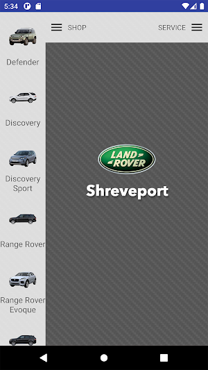 Land Rover Shreveport Screenshot 0