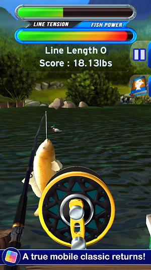 Flick Fishing: Catch Big Fish! Realistic Simulator Screenshot 0