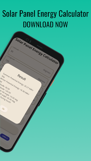 Solar Panel Energy Calculator Screenshot 2