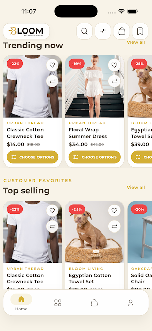 Bloom Outlet Screenshot 1