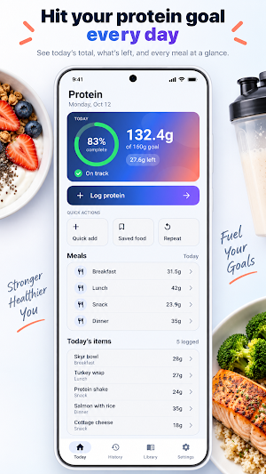Protein Tracker: Daily Goal Screenshot 0