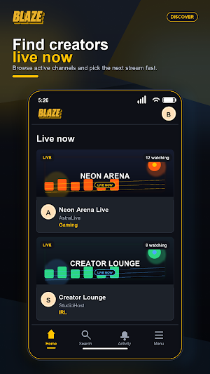 Blaze Stream Screenshot 2