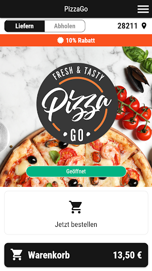 PizzaGo Screenshot 0
