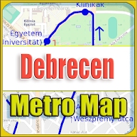 Debrecen Metro Map Offline