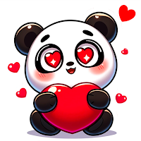 Wastickerapp: Kawaii Bear