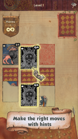 Medieval Solitaire Screenshot 1