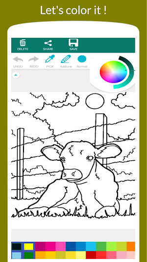Cow Coloring Book Screenshot 3
