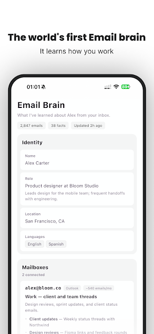 GenMail Screenshot 2