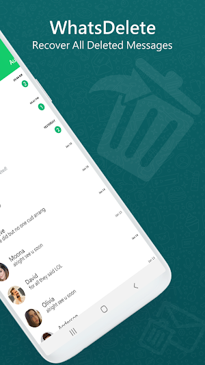 WhatsDelete: View Deleted Messages, Status Saver Screenshot 1