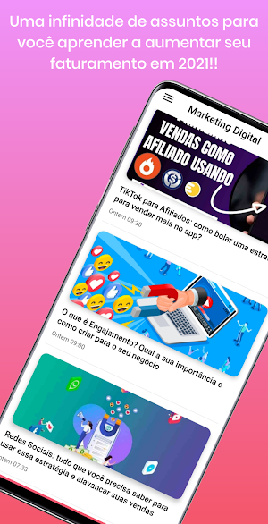 Aprenda Marketing Digital para Afiliados Online Screenshot 1