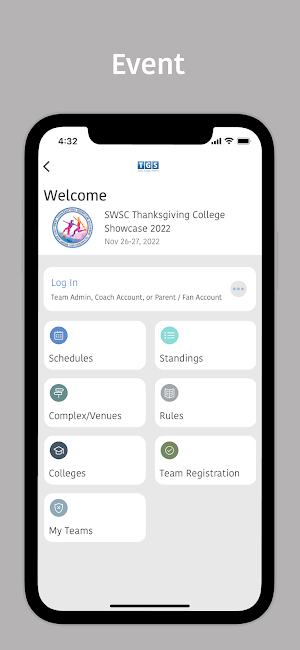 Southwest Elite SC Tournaments Screenshot 2