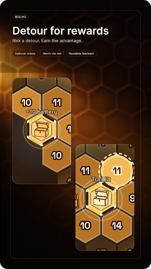 Beeline: Daily Hex Maze Screenshot 3