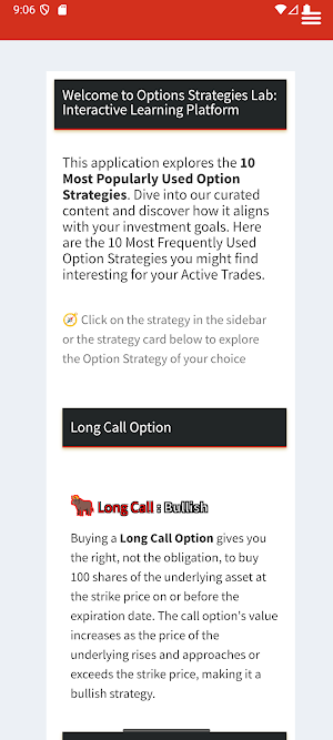 OptionsLabCore Screenshot 2
