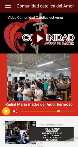 Comunidad catòlica del Amor Screenshot 0