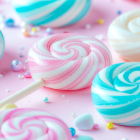 Pastel Lollipops Theme +HOME
