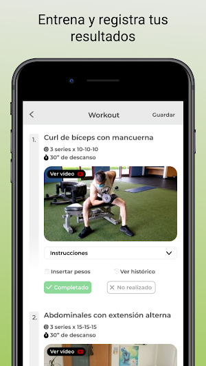 Corazón de león fitness Screenshot 1