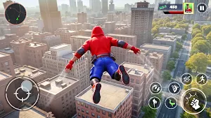 Flying Spider Rope Fighter 3D Screenshot 2
