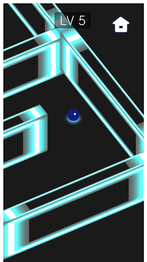 네온 미로 (Neon Maze) Screenshot 0