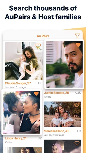 Match AuPair: Find Au Pair for free! Screenshot 1