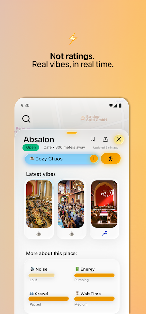 Vibe. Move Beyond the Map. Screenshot 3