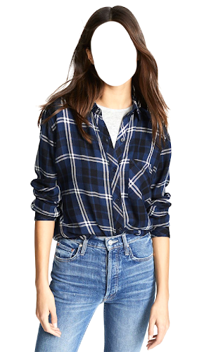 Women Shirt Photo Suit Screenshot 1