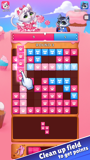 Puzzle Duel: Paw Heroes Screenshot 2