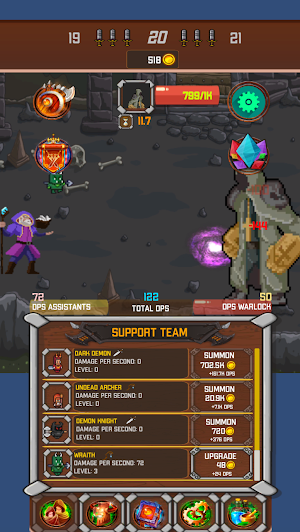 Immortal Warlock: IDLE Screenshot 0