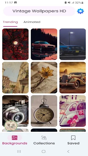 Vintage Wallpapers HD Screenshot 0