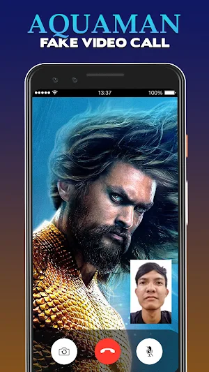 Aquaman Fake Video Call Screenshot 2