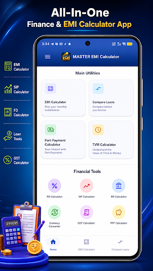 Loan EMI Calculator & Planner Screenshot 0