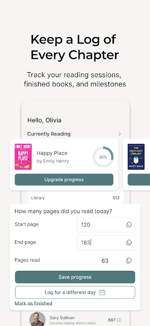 Librovi: Book Tracker&Journal Screenshot 0