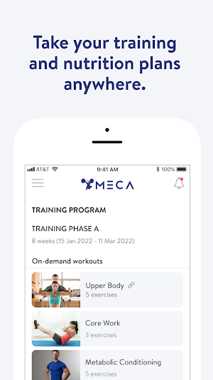 MECA Online Training Screenshot 1