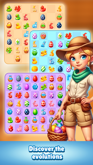 Easter Eggs Merge - Match Game Screenshot 2