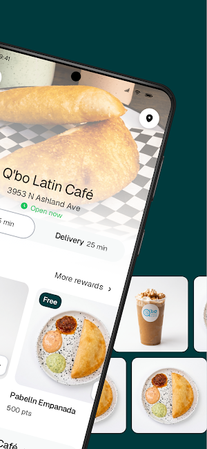 Q'bo Latin Café Screenshot 1