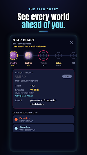 Astro Miner: Idle Asteroid Screenshot 3