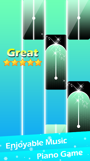 Kylie Jenner Piano Tiles Game Screenshot 2