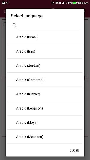 All Language Translator / Translate All Languages Screenshot 3