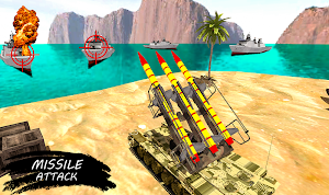 Army Missile Shooter:Naval Blitz Sea Battle Screenshot 2
