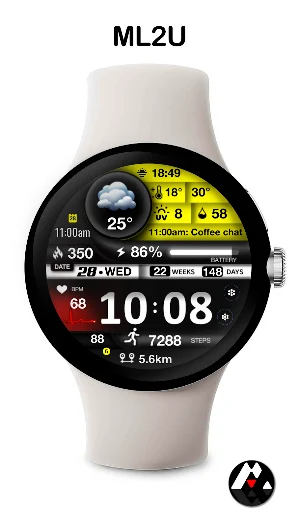 ML2U 264 Watch Face Screenshot 2