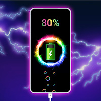 Art Battery Charging Animation