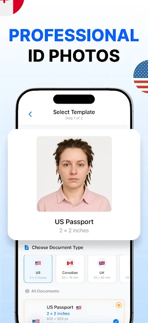 2X2 Passport Photo & ID Maker Screenshot 2