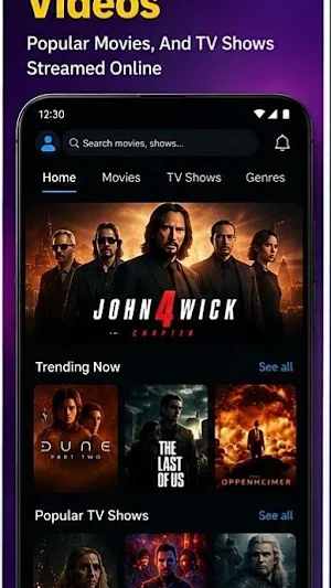 MovieBox HD：Watch TV&Shorts Screenshot 1