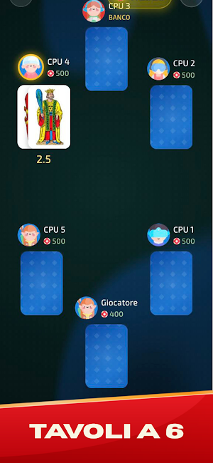 Sette e Mezzo: Carte Italiane Screenshot 3
