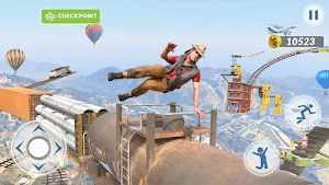 Going Up 3D! Parkour Games Screenshot 2