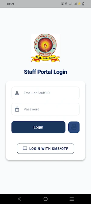 MB Public School Staff App Screenshot 0