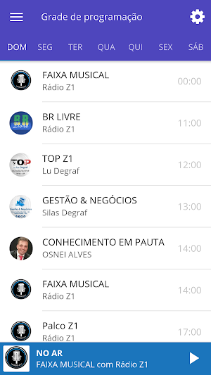 RádioZ1 Screenshot 1