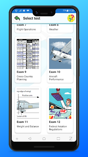 FAA Private Pilot License Exam Preparation Screenshot 1