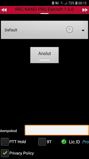 Remoterig RRC-Nano PRO E Screenshot 2