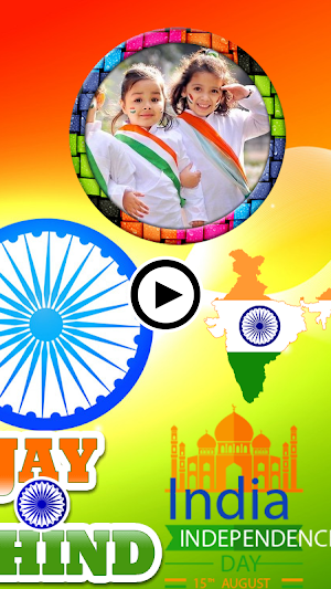 Independence Day Video Maker Screenshot 1