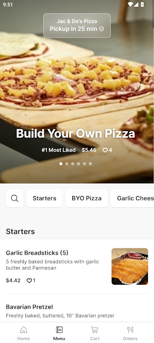 Jac & Do's Pizza Screenshot 1